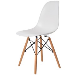 jadalnia krzesło DS wood błyszczące logo