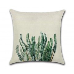 cushion cover Cactus Plant excluding filling multicolor logo