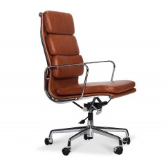 chaise de bureau EA219 cuir logo