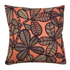 cushion cover FAO-vieux rose excluding filling multicolor logo