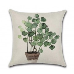 cushion cover Pancake Plant excluding filling multicolor logo