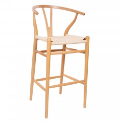 krzesło barowe Y-krzesło wishbone logo