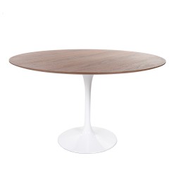Eero Saarinen Tulip table 120cm walnut
