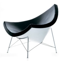 George Nelson Coconut chair black