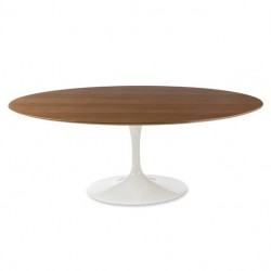 Eero Saarinen Tulip table Oval walnut