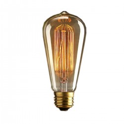 Edison Retro Glass Filament Glödlampa