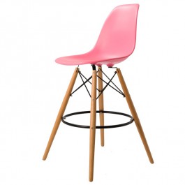 stool DS Wood stool matte