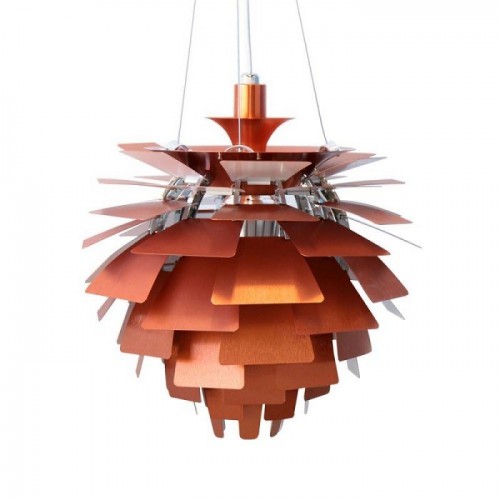Poul Henningsen Artichoke lamp 48cm copper