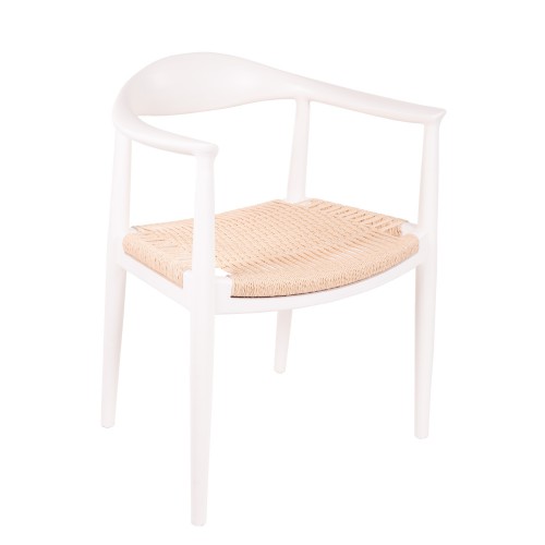 OUTLET-KENNEDY-CHAIR-WHITE-NATURAL-CORD