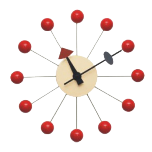 Nelson replica Ball Clock wall clock