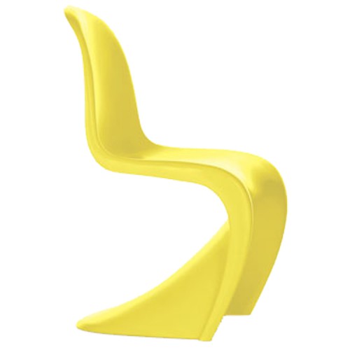 Verner Panton chair ABS yellow