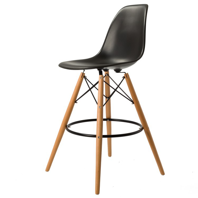Charles Eames Barstool Ds Wood Eiffel, Eames Bar Chairs