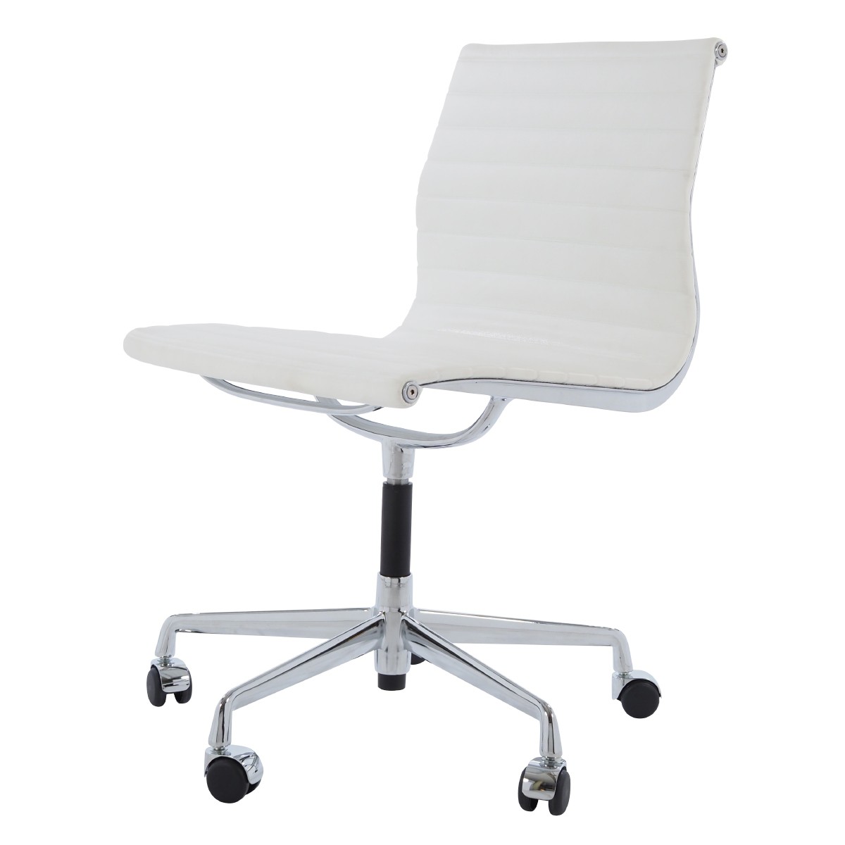 Miller Ea105 Conference Chair Leather, No Arms Leather Office Chair