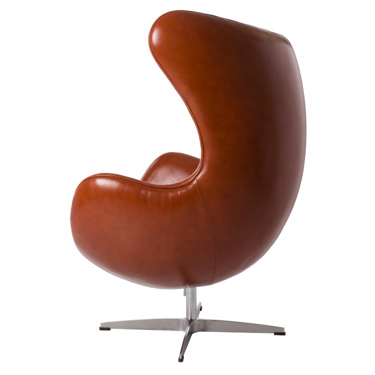 Jacobsen Egg Chair Lounge Leather, Leather Egg Chair Uk