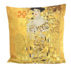 Lanzfeld Klimt-Portrait-Adele cushion cover
