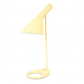 Arne Jacobsen AJ table lamp yellow