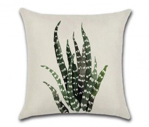 BY JAVY Aloe Plant cushion cover