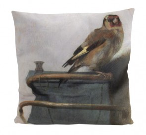 Lanzfeld Fabritius-the Goldfinch cushion cover