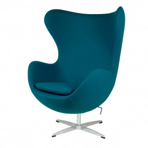 Jacobsen Egg chair cashmere blue 23