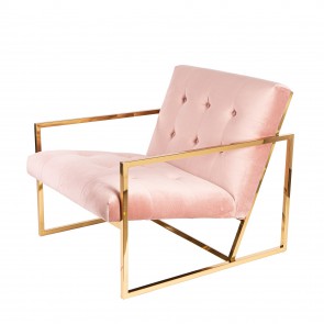 Dominidesign Vintage Velvet Lounge fauteuil