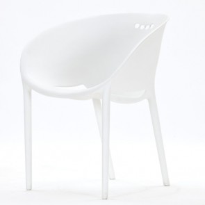 soho chair white