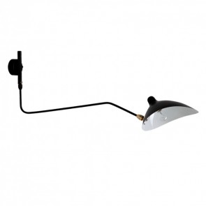 Contemporary wall light one arm