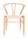 Wegner CH24 style dining chair natural-natural cord