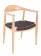Hans Wegner Kennedy dining chair Natural-black cord