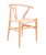 Wegner CH24 style dining chair natural-natural cord