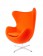 Jacobsen Egg chair cashmere orange 9
