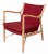 Finn Juhl lounge chair 45 red