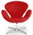 Jacobsen Swan chair red 7