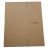 fefco 0201 cardboard folding box double wall 6mm brown-500x700x990mm - dimensions