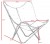 CUERO BUTTERFLY lounge chair dimensions