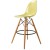Miller DS-wood Stool ABS Olive Green