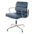 Miller conference chair EA208 leather blue
