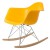 Miller rocking chair RA-rod PP Yellow 