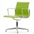 Miller conference chair EA108 leather green