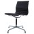 Miller conference chair EA105 on glides leather black