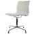 Miller conference chair EA105 on glides leather cream
