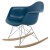 Miller rocking chair RA-rod PP Ocean Blue