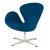 Jacobsen Swan chair blue 23