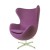 Jacobsen Egg chair cashmere purple 19