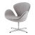 Jacobsen Swan chair light grey 3