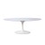 Eero Saarinen Tulip table Oval marble white 