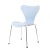 Arne Jacobsen Butterfly Series 7 dining chair light blue
