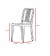 Philippe Starck Emeco 1006 terrace chair dimensions