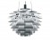 Poul Henningsen Artichoke lamp 72cm aluminium