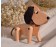 kay bojesen style wooden doll puppy