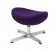 Jacobsen Egg chair footstool purple 19